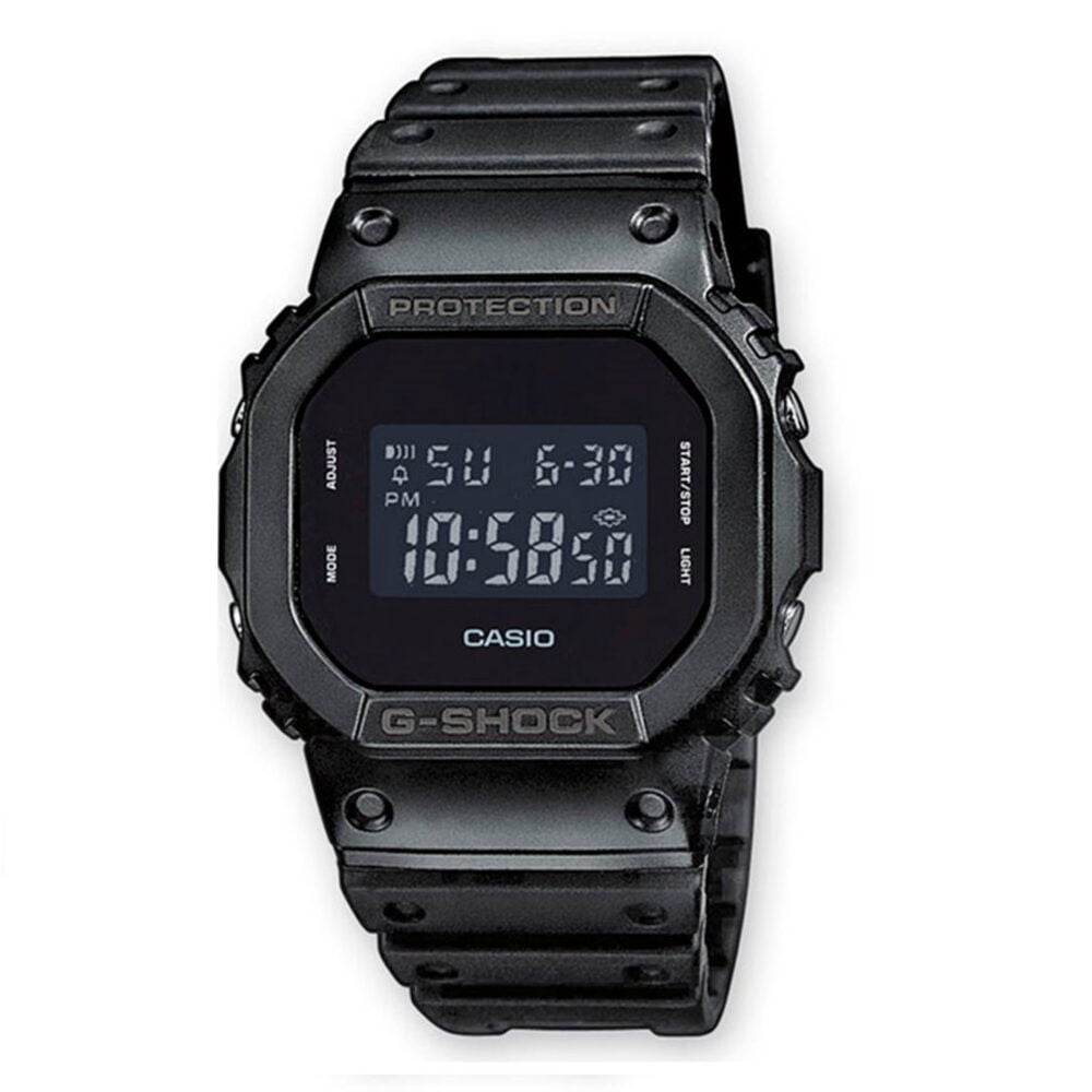 CASIO G-SHOCK Black Resin Digital DW5600BB-1DR Men's Watch