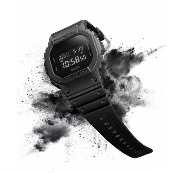 CASIO G-SHOCK Black Resin Digital DW5600BB-1DR Men's Watch