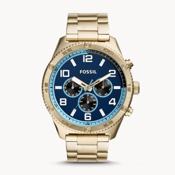 Fossil Brox Multifunction Gold-Tone Stainless Steel Men’s Watch (BQ2531)