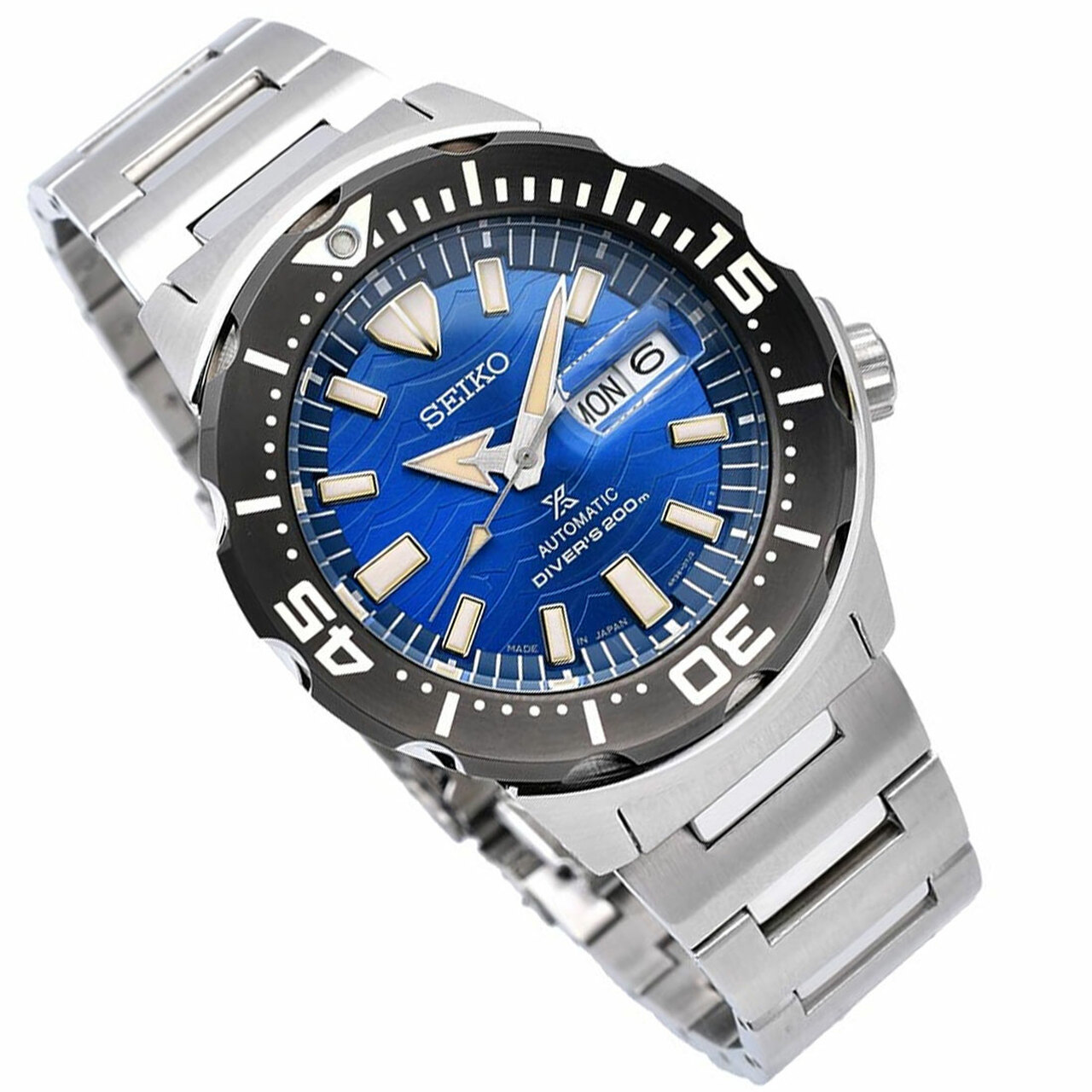 Seiko Prospex Automatic Diver's Monster Save The Ocean SRPE09J1 Men's Watch