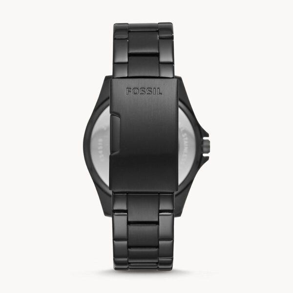 Fossil Riley Stainless Steel Crystal Multifunction ES4519 Black Women's Quartz Watch