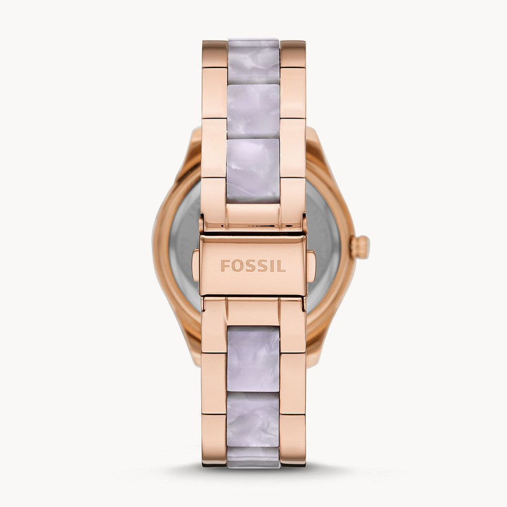 Fossil Two-Tone Quartz Stainless Steel ES4755 Women's Watch