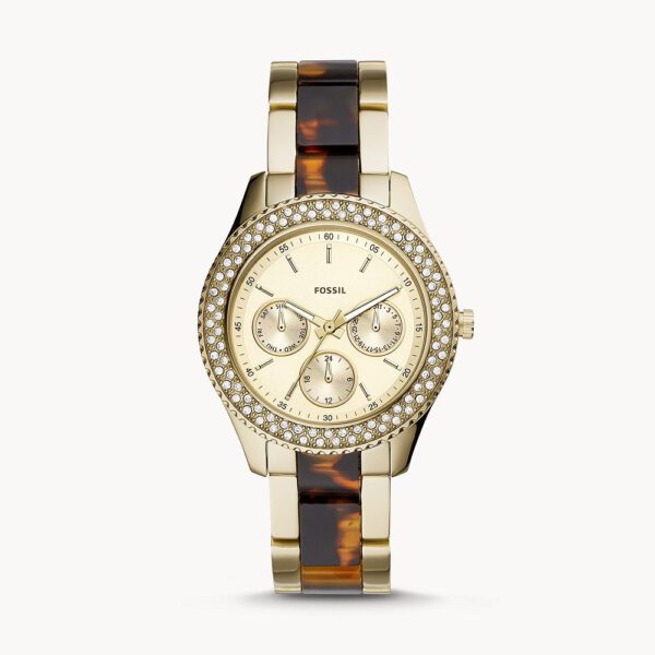 Fossil Two-Tone Quartz Stainless Steel ES4756 Women's Watch