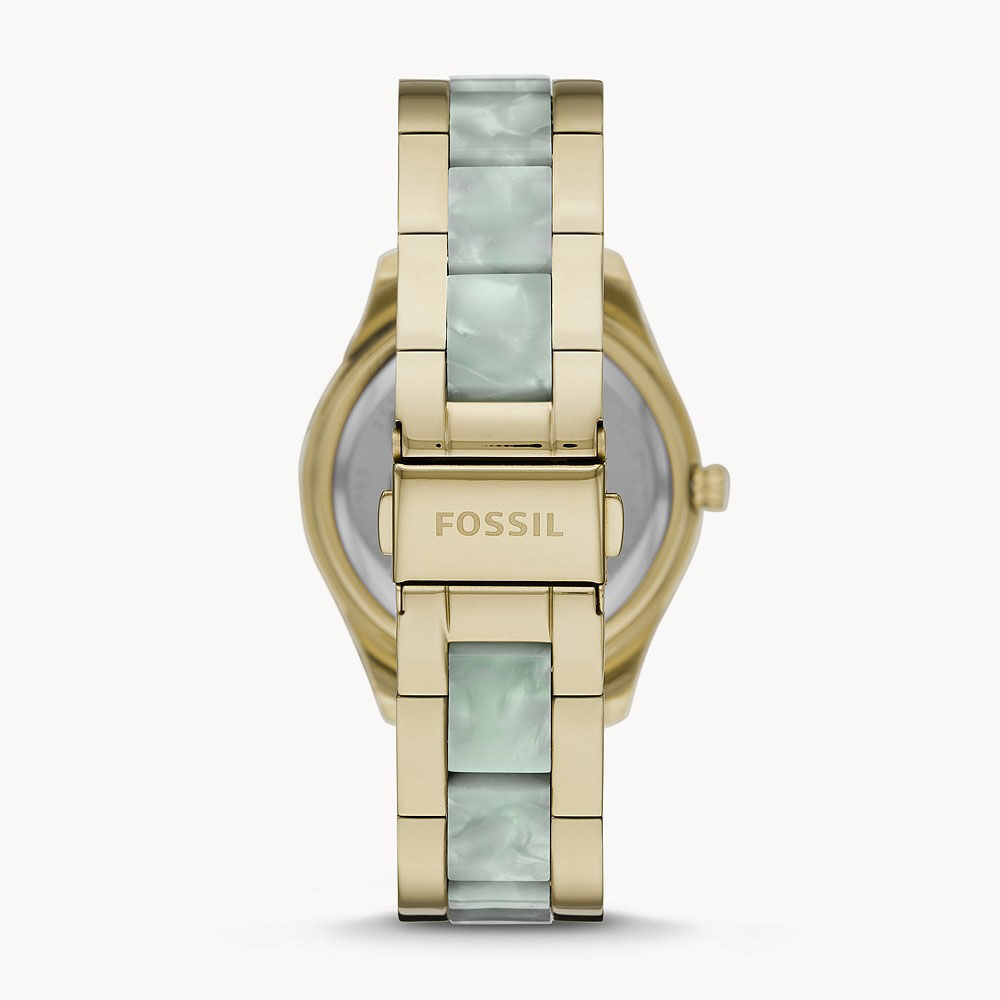 Fossil Two-Tone Quartz Stainless Steel ES4757 Women's Watch