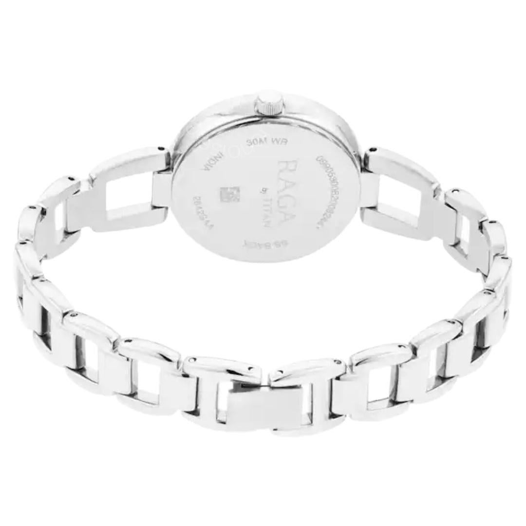 Titan Raga 2642SM01 Stainless Steel Ladies Quartz Watch