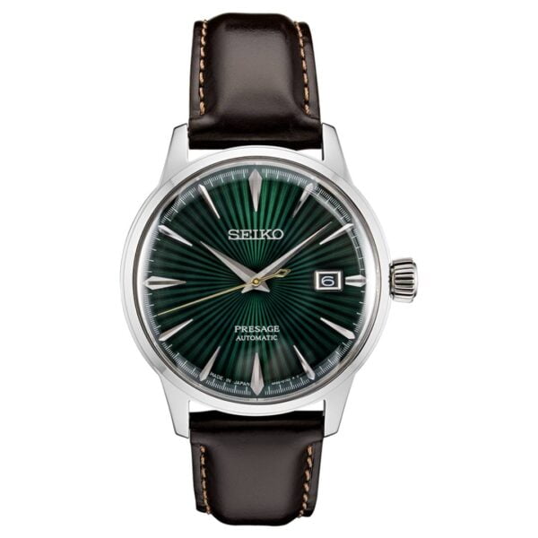 Seiko SRPD37 Presage Cocktail Time Leather Belt Men's Watch