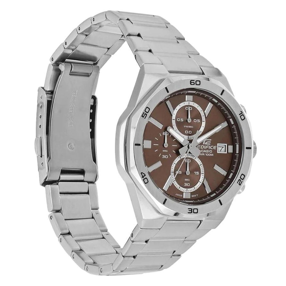 Casio Edifice EFV-640D-5AVUDF Standard Chronograph Brown Dial Men’s Watch