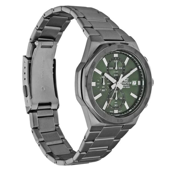 Casio Edifice EFV-640DC-3AV Standard Chronograph Green Dial Men’s Watch